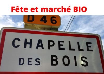6/7 Août: Fête du Bio de Chapelle-des-Bois